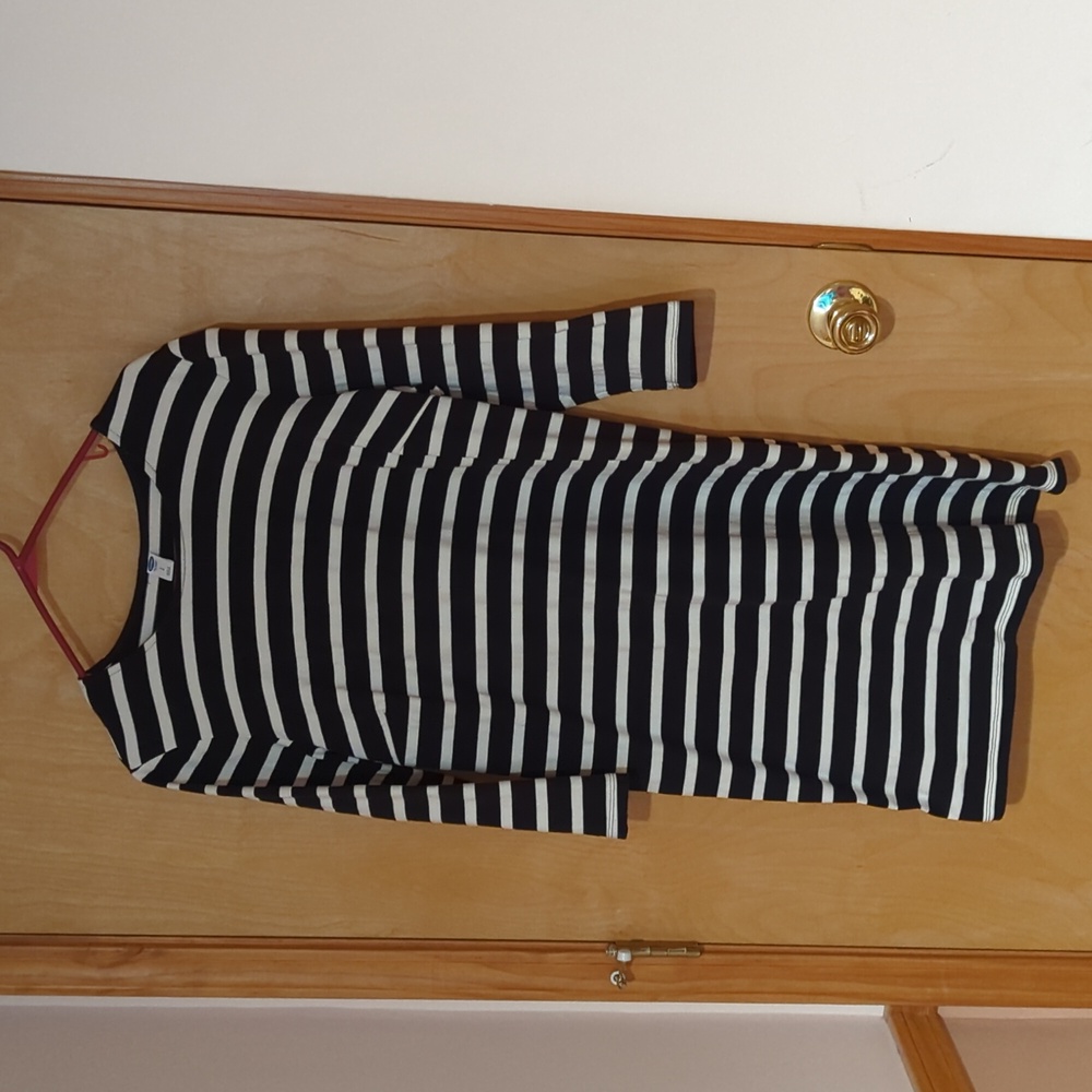 Black and white dress